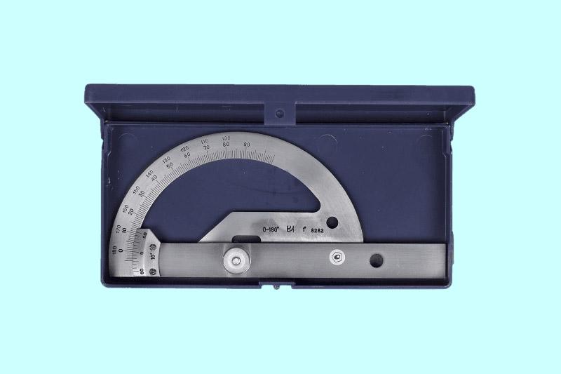 Угломер 0-180° тип4 4УМ с нониусом цена дел.10 мин. для измерения наружных углов (КРИН)