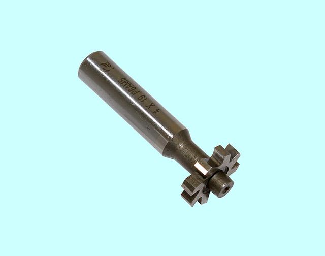 Фреза Для пазов сегментных шпонок  7х1,5х 48мм ц/х Р6АМ5 Z=6 "CNIC"