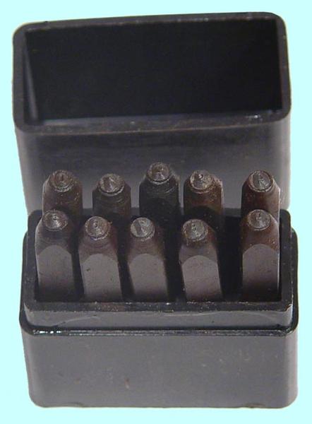 Клейма Цифровые № 2 твердосплавные