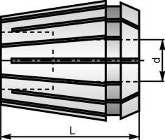 Цанга d 3,0  ER32  L40мм  DIN 6499 "CNIC"