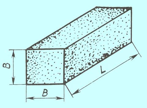 Брусок шлифовальный 10х10х150 63С 10СМ1  (GC F120 K)