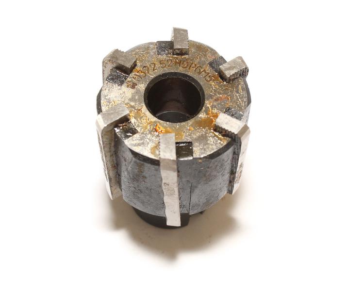 Развертка d 52,0х45х72х19 Н9 насадная со вставными ножами Р6М5 Z=6