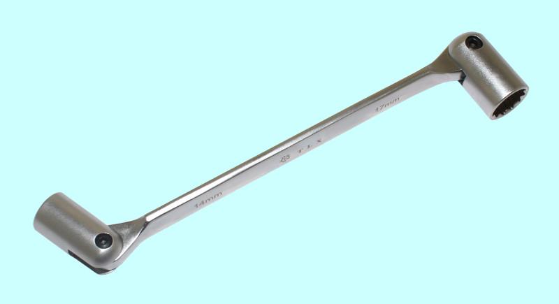 Ключ Торцевой шарнирный   8 х 10мм CrV "TLX" (TD15004)
