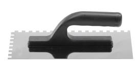 Гладилка штукатурная 270х125мм из нерж.стали зубчатая  8х8мм (06780)