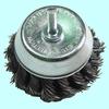 Щетка зачистная Торцевая  для дрели 75мм стальная скруч. dхв=6мм "CNIC" (95875А)