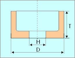 Круг ЧЦ 150х80х32 25А  40 СМ (WA F46 K-L) (ВАЗ)