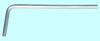 Ключ Шестигранный  6,0мм L 90х32мм никель "CNIC"