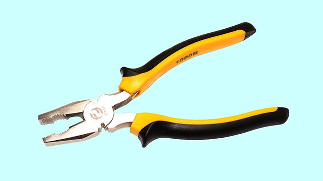 Плоскогубцы 225 мм комбин. с изолированными ручками  (1000В) "CNIC" (WT0114E)