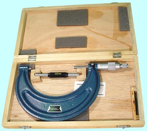 Микрометр Гладкий МК-125  100-125 мм (0,01) кл.т.1 тв.сплав "CNIC" (Шан 400-125)