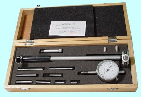 Нутромер Индикаторный 100-160мм НИ-160, глуб.изм. 200мм (0,01) 9 вставок "CNIC" (Шан 570-230)