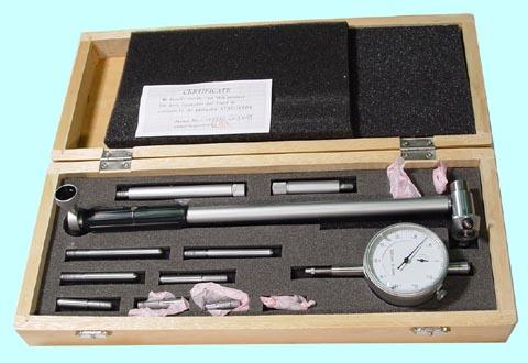 Нутромер Индикаторный 160-250мм НИ-250, глуб.изм. 200мм (0,01), 8 вставок "CNIC" (Шан 570-235)