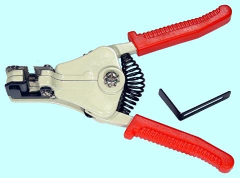 Клещи для снятия изоляции автоматич. для одножильного провода (0,5-3,2мм) "CNIC"  JRF-WS-101H