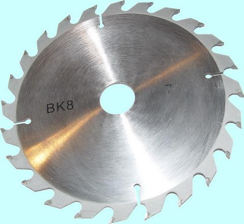 Пила по дереву дисковая 180х25х2,0  Z=24 ВК8