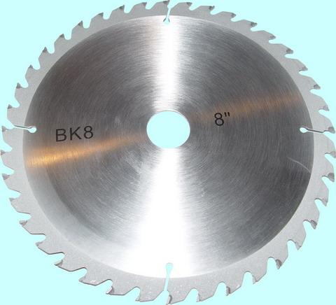 Пила по дереву дисковая 200х25х2,5  Z=40 ВК8