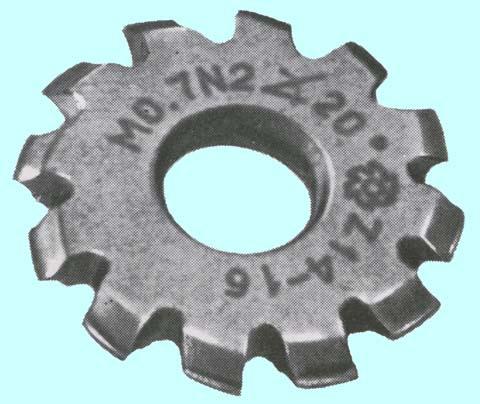 Фреза m 6,0 №5 100х32х19,0 9ХС 20 град ,Z=11 