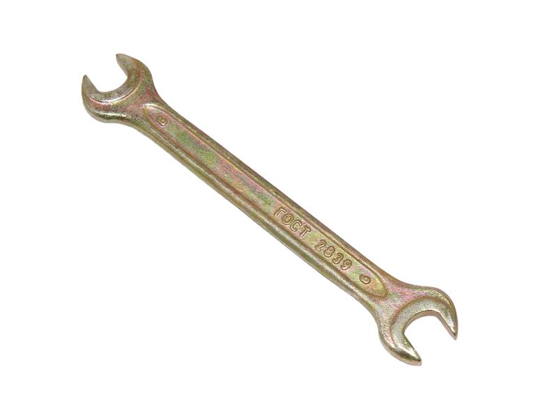 Ключ   8 х  9 цинк.  DIN 895