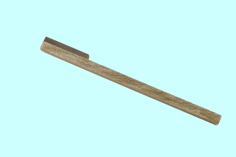 Брусок алмазный Тип 03 (плоский радиусный) 40х 8х3х160 R8 АС4 100/80 100% В2-01, 4,2 карат