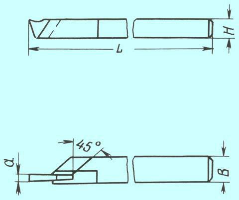 Резец Отрезной 25х20х170х5 Т15К6