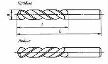 Сверло d  6,7 х 30 х 70 ц/х ВК8 цельное