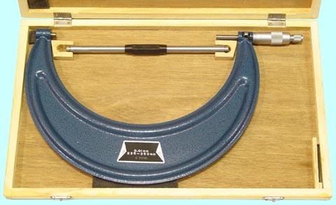 Микрометр Гладкий МК-250  225-250 мм (0,001) тв.сплав "CNIC" (Шан 400-350)