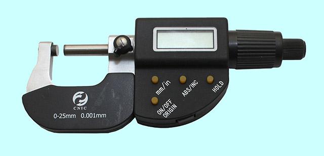 Микрометр Гладкий МК- 25     0- 25 мм (0,001) электронный "CNIC" (Шан 480-505D) 