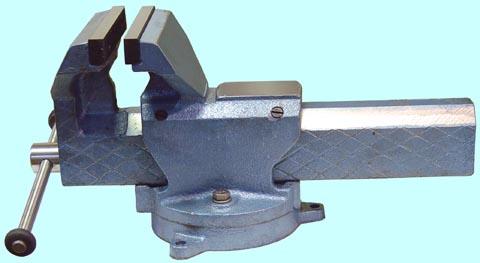 Тиски Слесарные 250 мм чугунные поворотные модернизированные ТСМ-250 (Глазов)