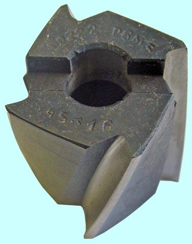 Цековка d 45,0 х16х50 Р6М5 насадная с поперечной шпонкой (без оправки и цапфы)