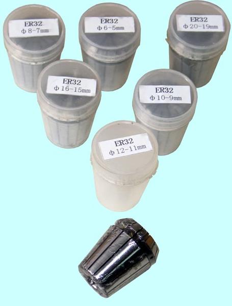 Набор цанг ER32 из  6шт. d 6-20мм "CNIC" в дер. упаковке