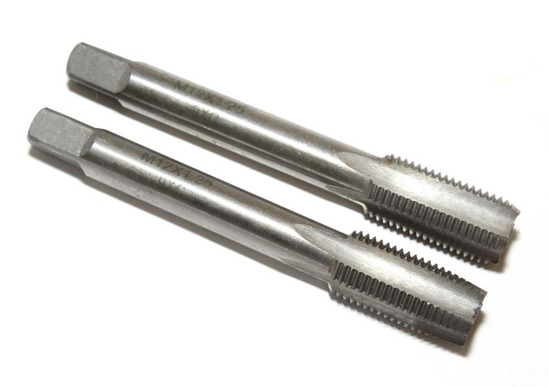 Метчик М10,0 х 1,25 9ХС ручной, комплект из 2-х шт. "CNIC"