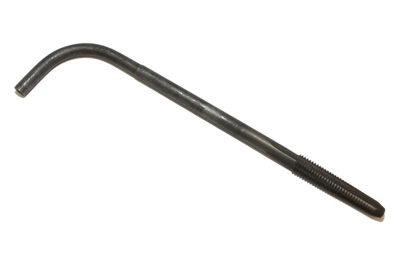 Метчик Гаечный М10 x1,25 Р6М5 с изогнутым хвостовиком (35х200)