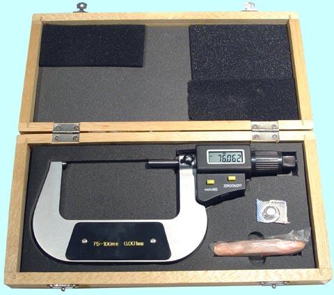 Микрометр Гладкий МК-100   75-100 мм (0,001) "CNIC" электронный (Шан 480-520D)