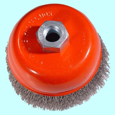 Щетка зачистная Торцевая 100хМ14мм для МШУ нержав. "CNIC" (99100)