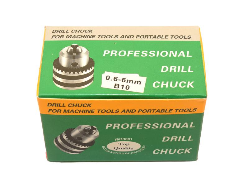 Патрон сверлильный ПС-06 B10  (0,6-6мм) (J2106) "CNIC"