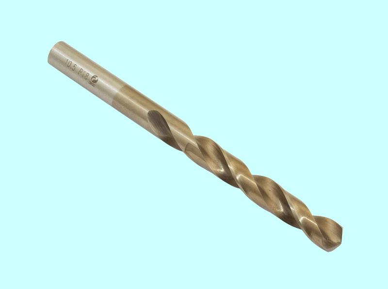 Сверло d 10,5  ц/х Р18 с вышлифованным профилем "CNIC"