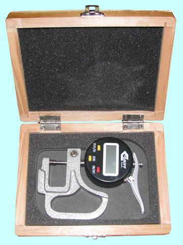 Толщиномер индикаторный электронный (0-10мм), цена дел. 0,001мм, L  30мм "CNIC" (Шан 580-250)