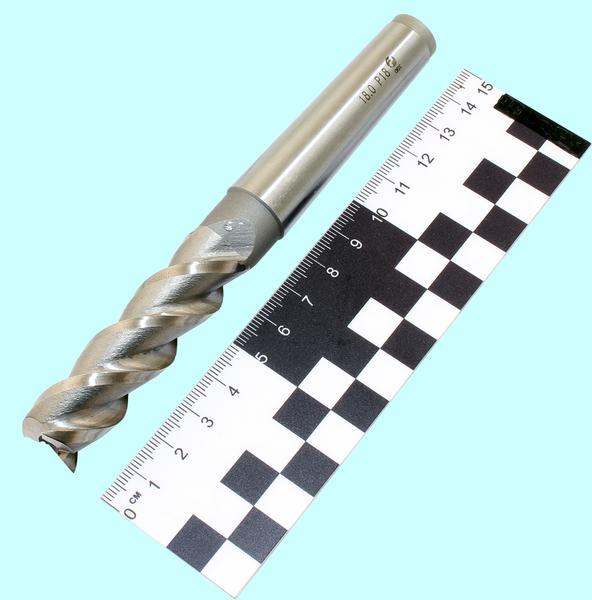 Фреза Концевая d18,0х 63х148 к/х  Р18  Z=3 КМ2 "CNIC"