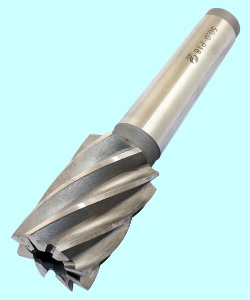 Фреза Концевая d50,0х 75х200 к/х  Р18  Z=8 КМ4 "CNIC"