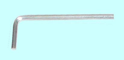 Ключ Шестигранный  3,0мм L 60х19мм никель "CNIC"