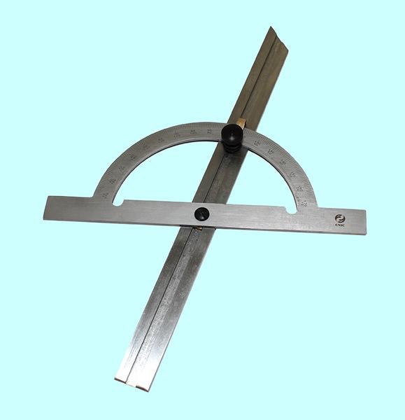 Угломер-транспортир с нониусом 10-170° d200 линейка L400,цена дел. 1град. "CNIC" (2805-014)