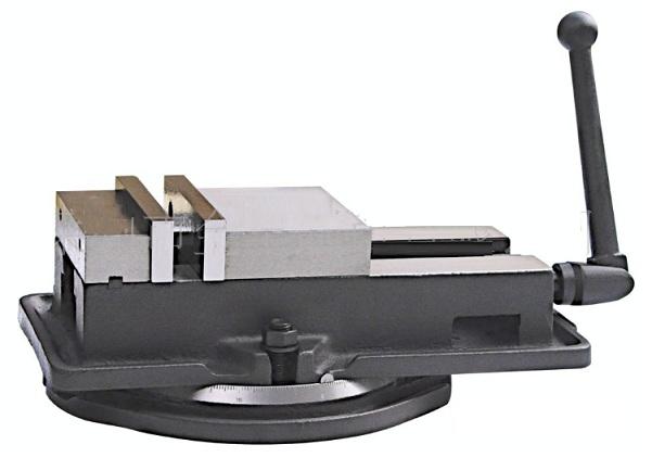 Тиски Станочные 160мм прецизионные поворотные HRC 50-60, // 0,025/100мм (QМ16160) "CNIC"