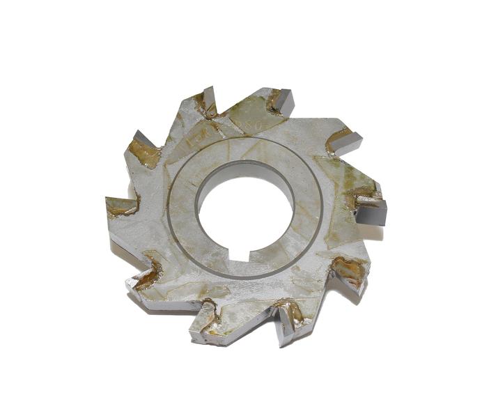 Фреза дисковая 3-х сторонняя  50х10х16, Z=12 Р18 с разнонаправленными зубьями "CNIC"