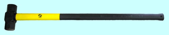 Кувалда    5,0 кг с фиберглассовой ручкой L=880мм 10LB кованная восьмигранная "CNIC" (HL0040)