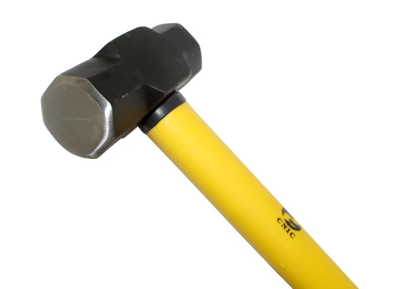 Кувалда    5,0 кг с фиберглассовой ручкой L=880мм 10LB кованная восьмигранная "CNIC" (HL0040)