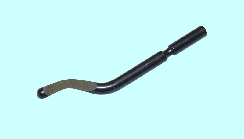 Лезвие крючкообразное Е100 Р6М5 хвостовик d3.2 "CNIC"