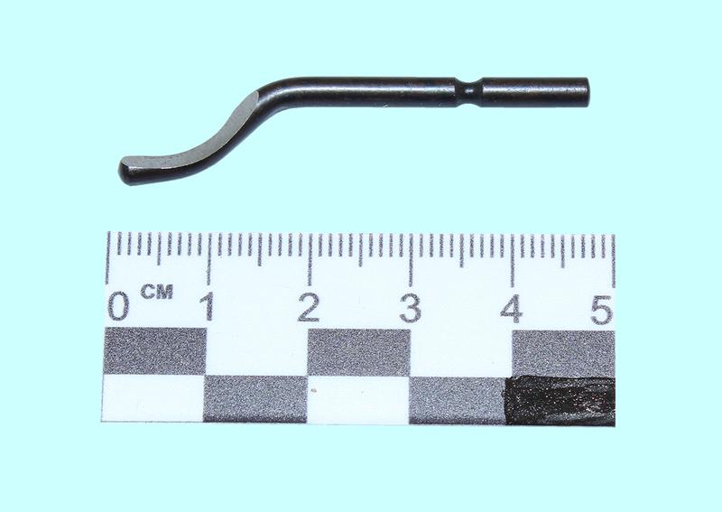 Лезвие крючкообразное Е200 Р6М5 хвостовик d3.2 "CNIC"
