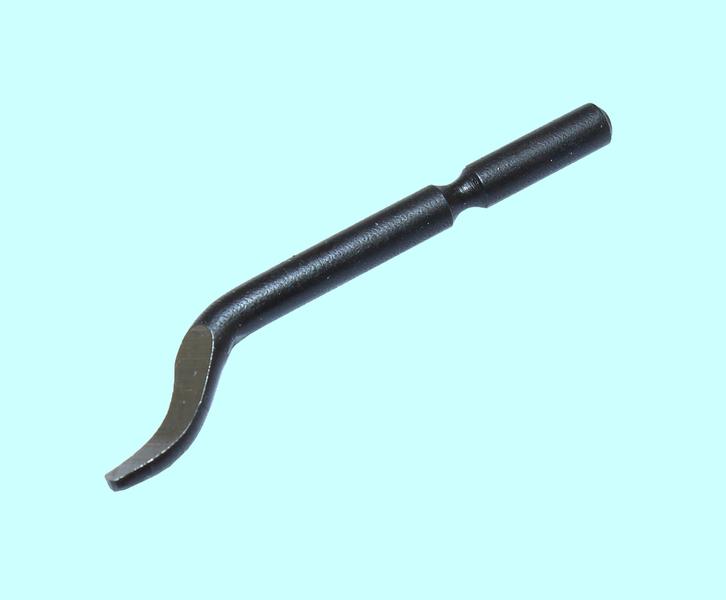 Лезвие крючкообразное Е150 Р6М5 хвостовик d3.2 "CNIC"