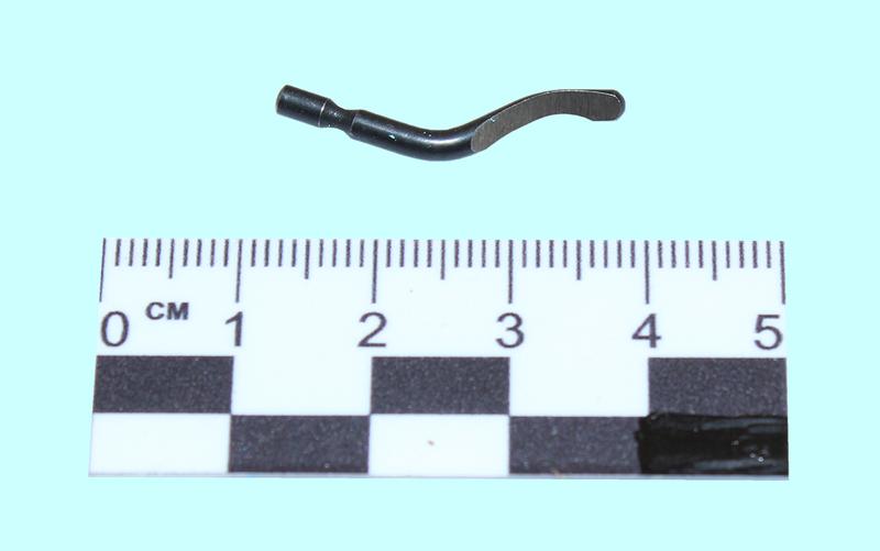 Лезвие крючкообразное В10 Р6М5 хвостовик d2,6 "CNIC"