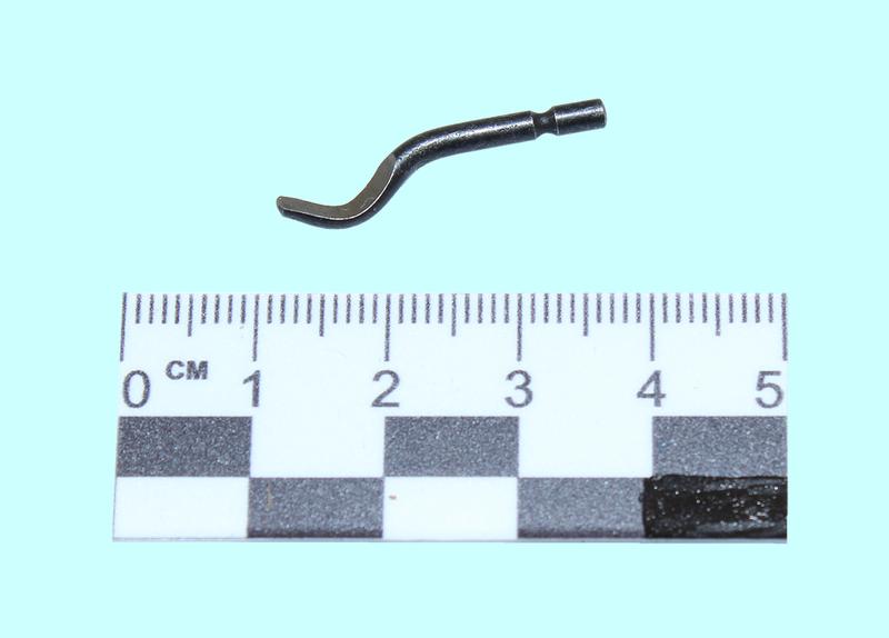 Лезвие крючкообразное В30 Р6М5 хвостовик d2,6 "CNIC"