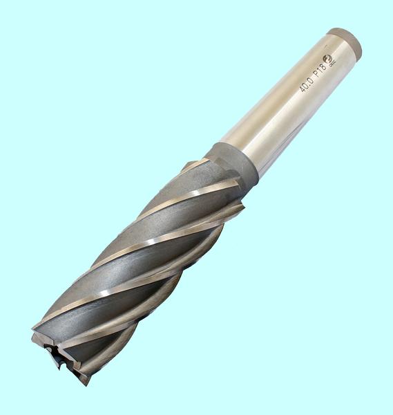 Фреза Концевая d40,0х125х250 к/х  Р18  Z=6 КМ4 "CNIC"