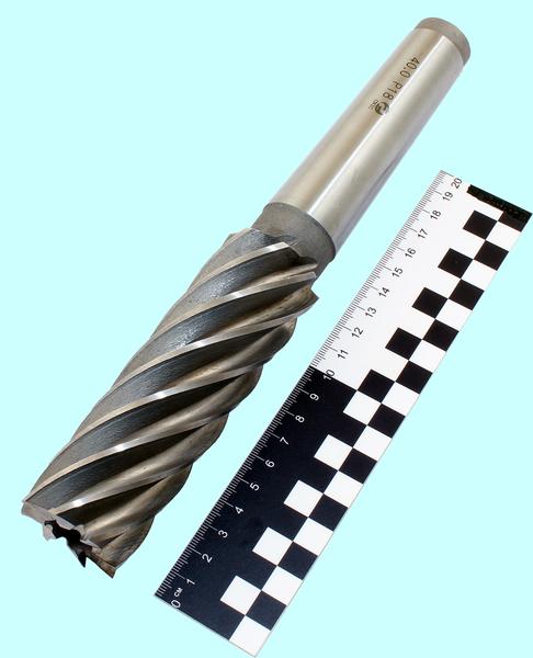 Фреза Концевая d40,0х125х250 к/х  Р18  Z=8 КМ4 "CNIC"